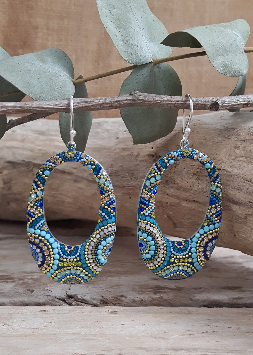 Allegra Amalfi Dream Hoop Earrings