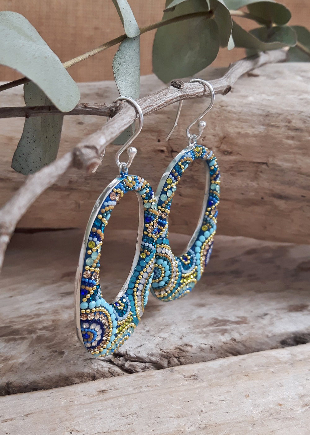 Allegra Amalfi Dream Hoop Earrings