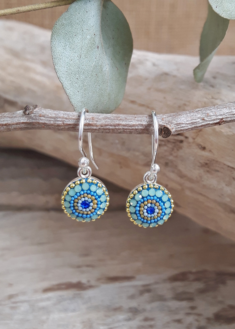 Allegra Amalfi Dream Round Drop Earrings