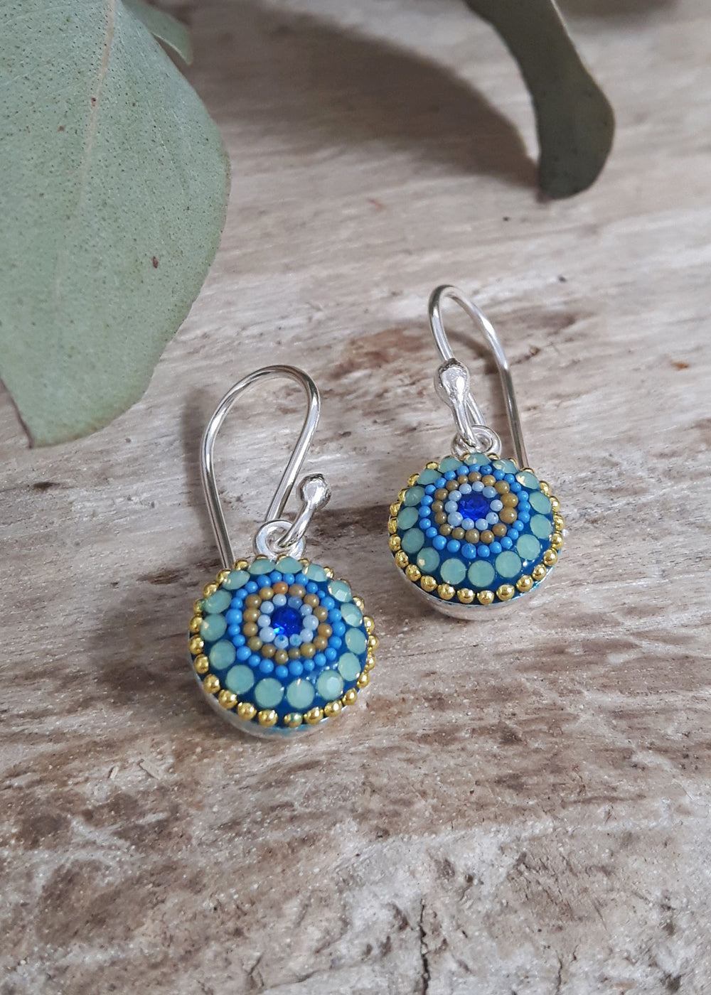 Allegra Amalfi Dream Round Drop Earrings