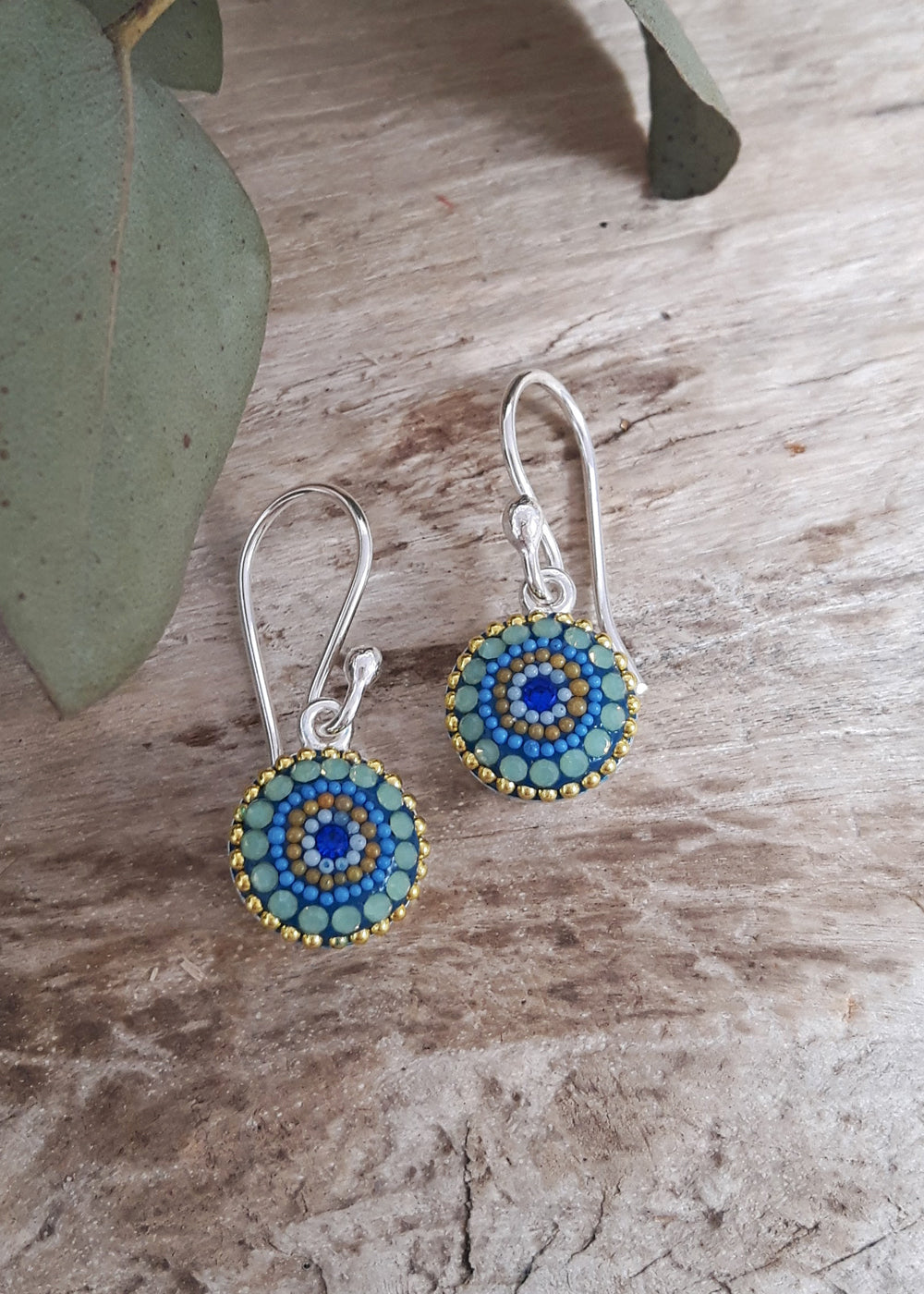 Allegra Amalfi Dream Round Drop Earrings