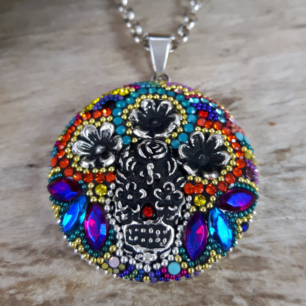 Allegra Catrina Rainbow Disc Pendant