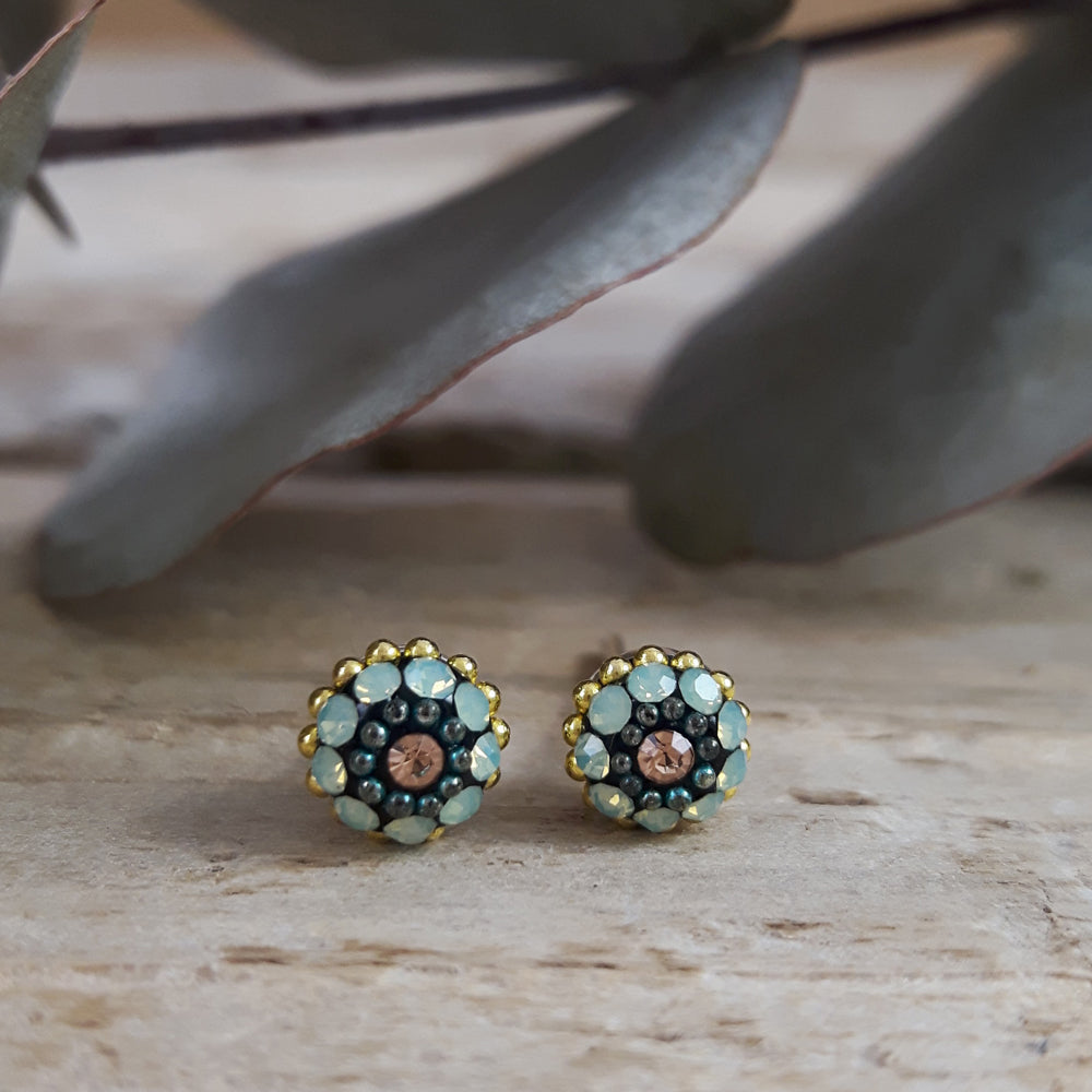 Allegra Vintage Dream Tiny Stud Earrings