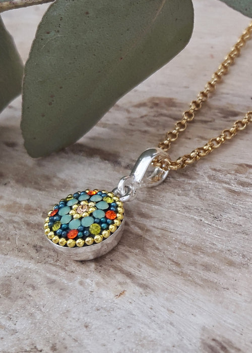 Allegra Vintage Dream Round Mini Pendant