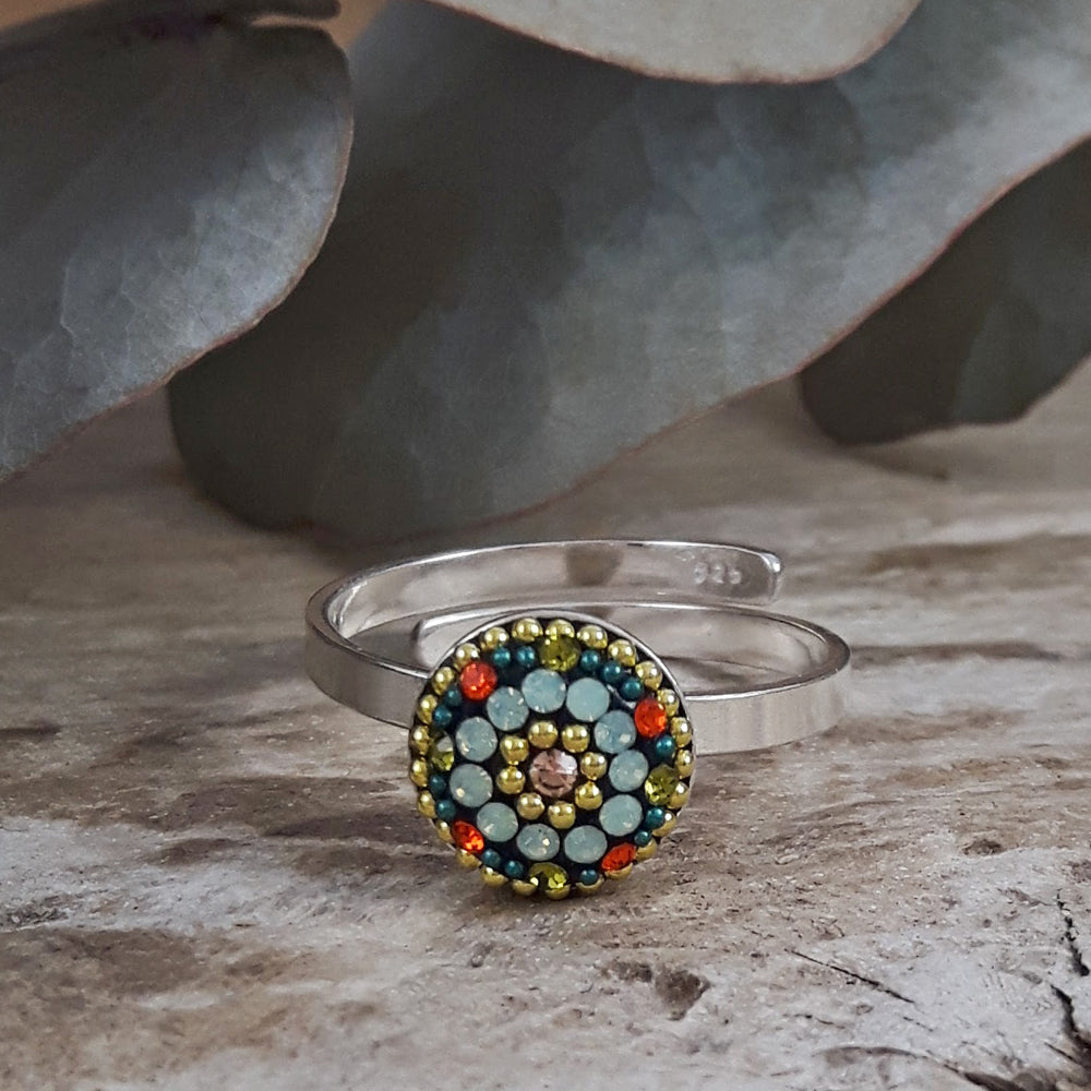 Allegra Vintage Dream Round Mini Ring