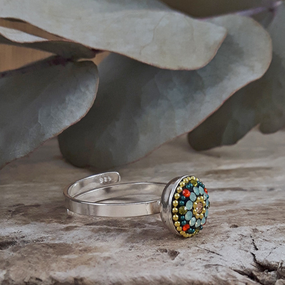 Allegra Vintage Dream Round Mini Ring