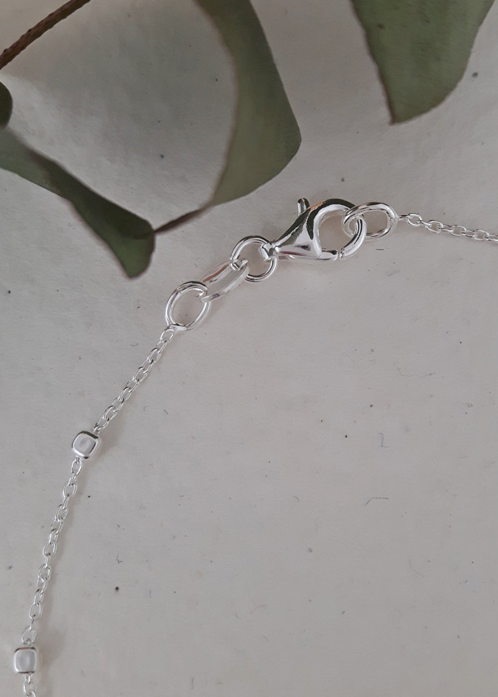 Anchor Fine Nugget Sterling Silver Chain Bracelet