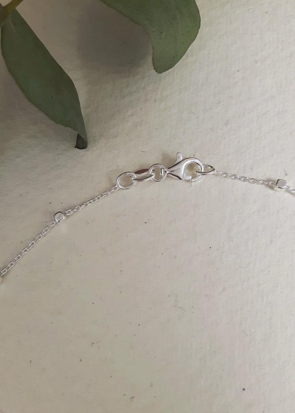 Fine Anchor Nugget 50cm sterling silver chain (Small Pendants Only)