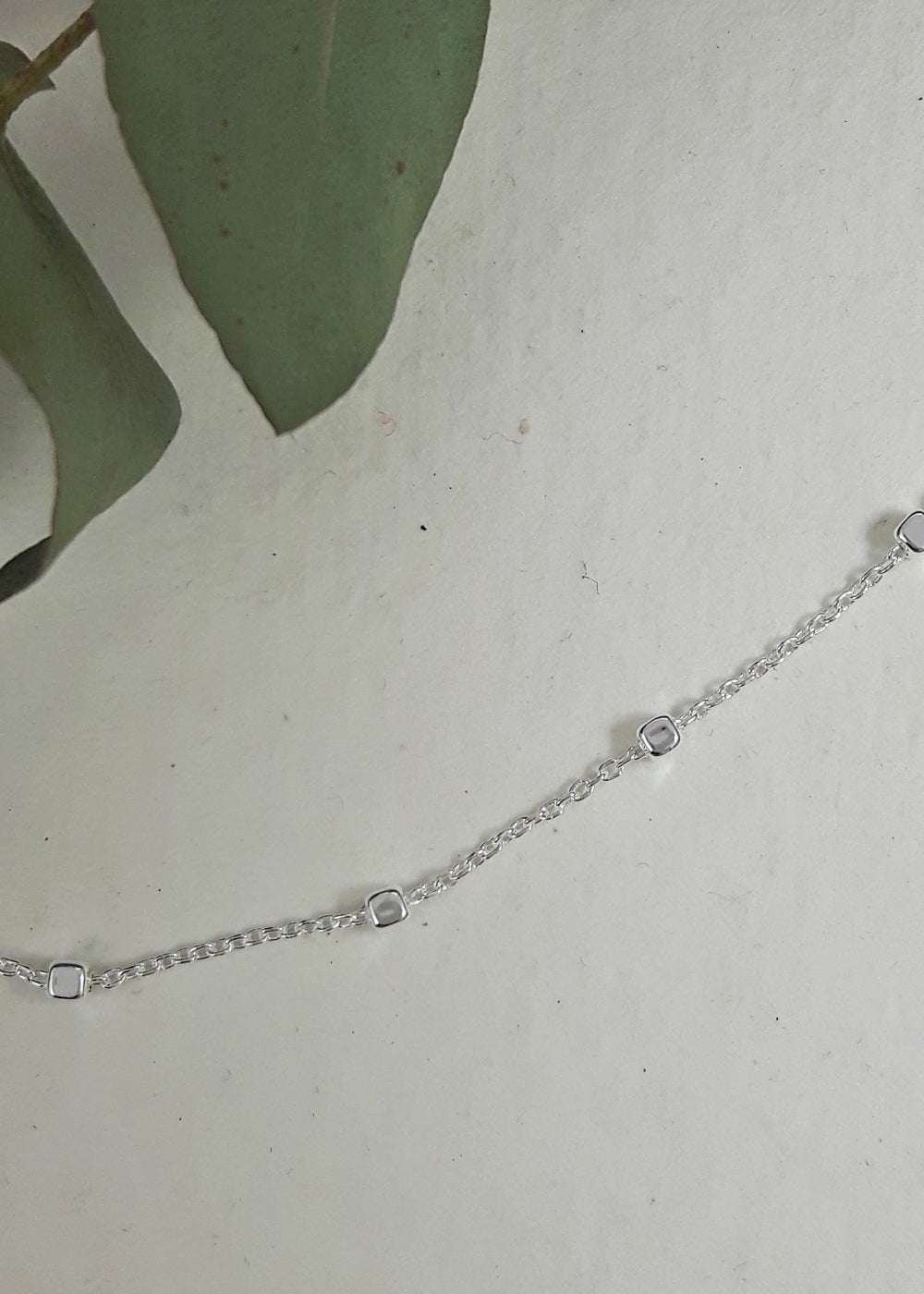 Fine Anchor Nugget 40cm sterling silver chain (Small Pendants Only)