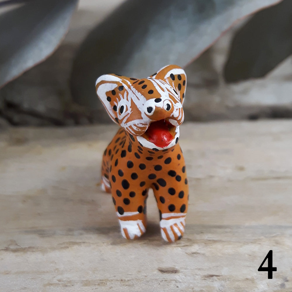 Balam, Hand Painted Ceramic Jaguars