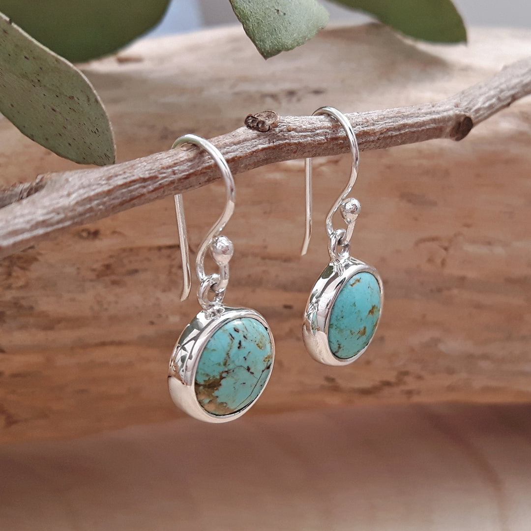 Turquoise Medium Drop Earrings