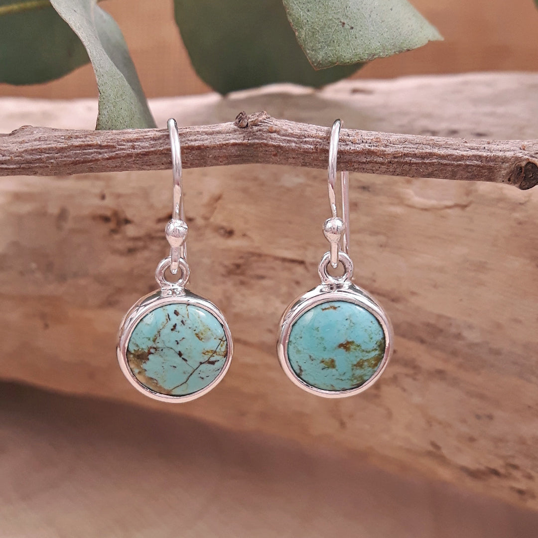 Turquoise Medium Drop Earrings