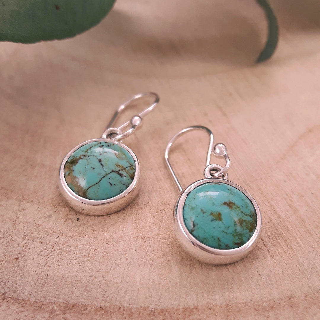 Turquoise Medium Drop Earrings