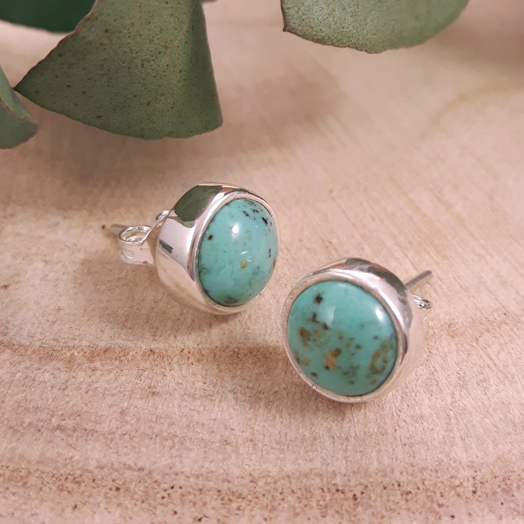 Turquoise Medium Stud Earrings