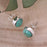 Turquoise Medium Stud Earrings