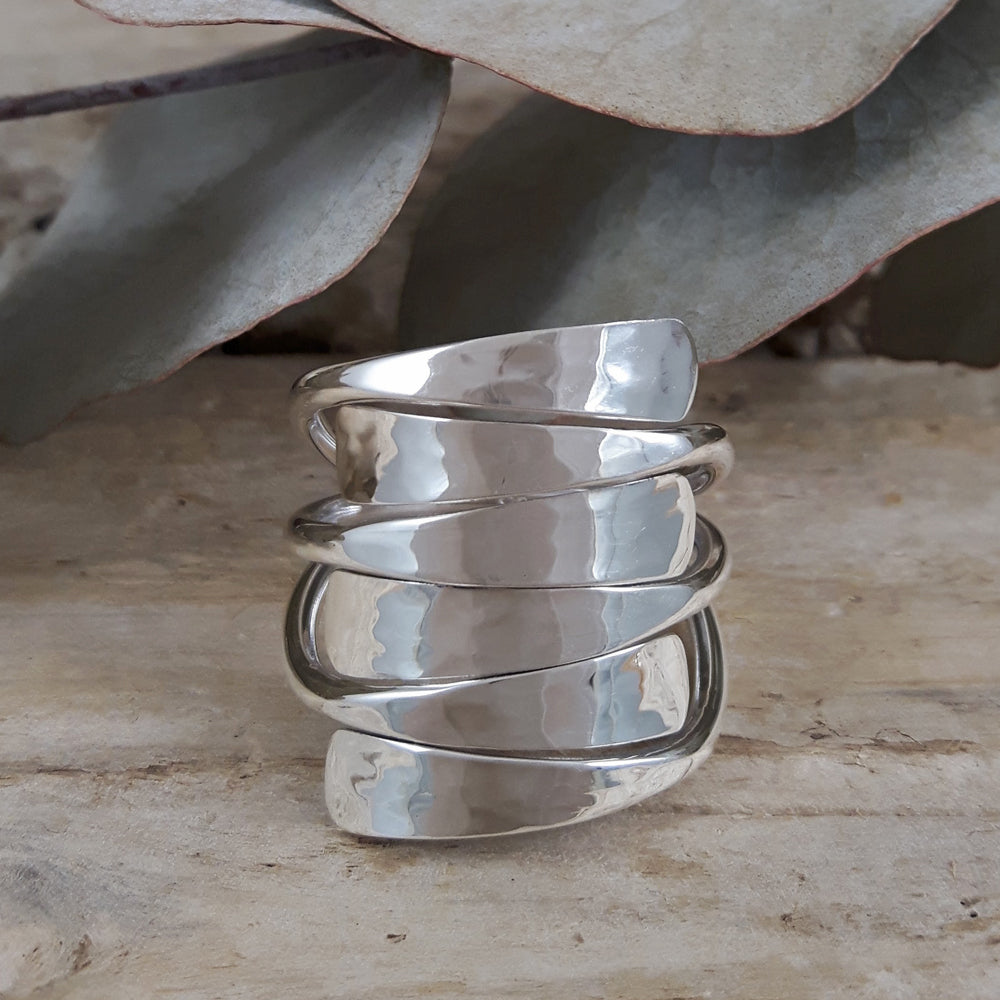 Embrace Sterling Silver Ring