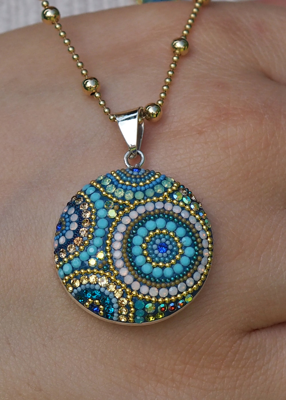 Allegra Amalfi Dream Disc Pendant