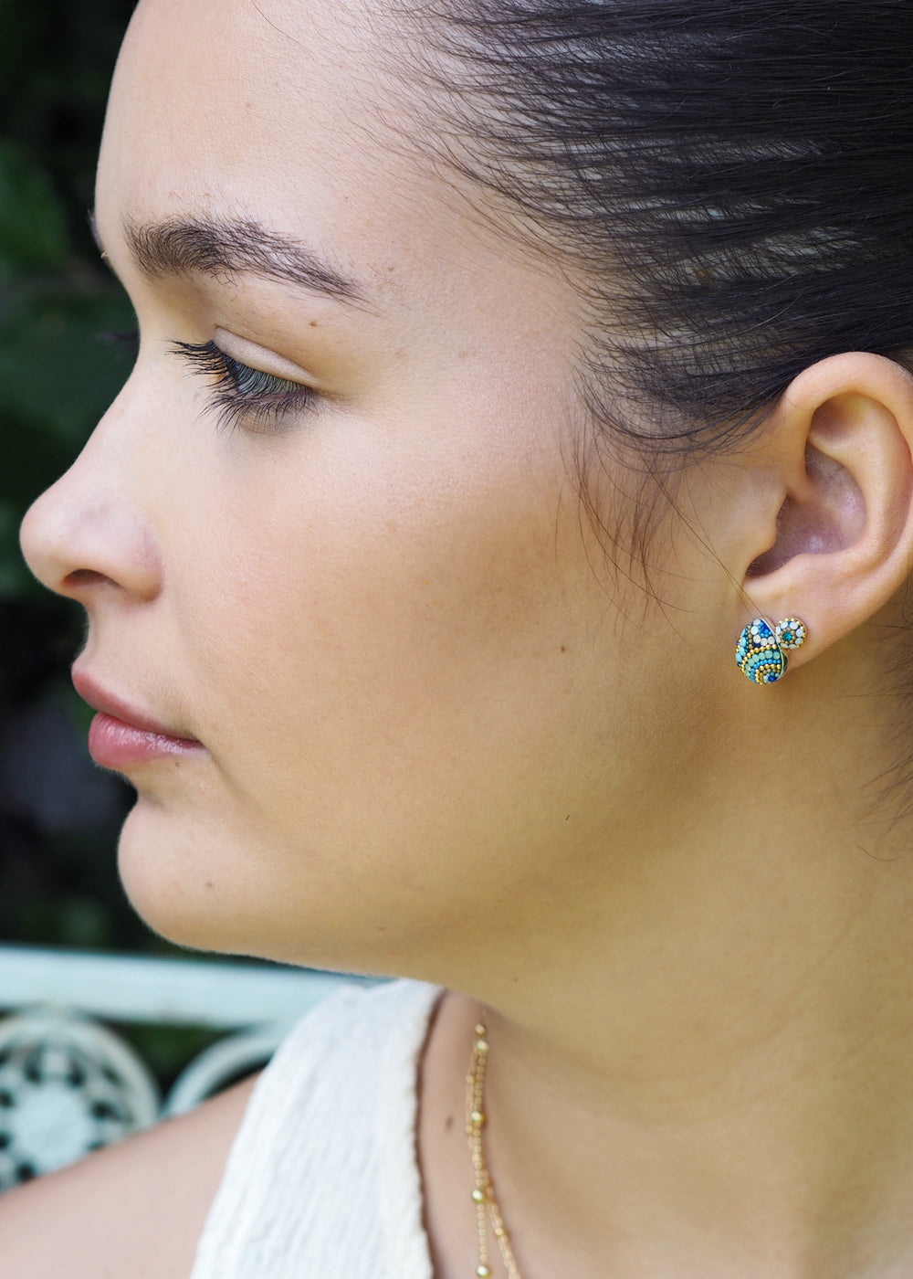 Allegra Amalfi Dream Teardrop Stud Earrings