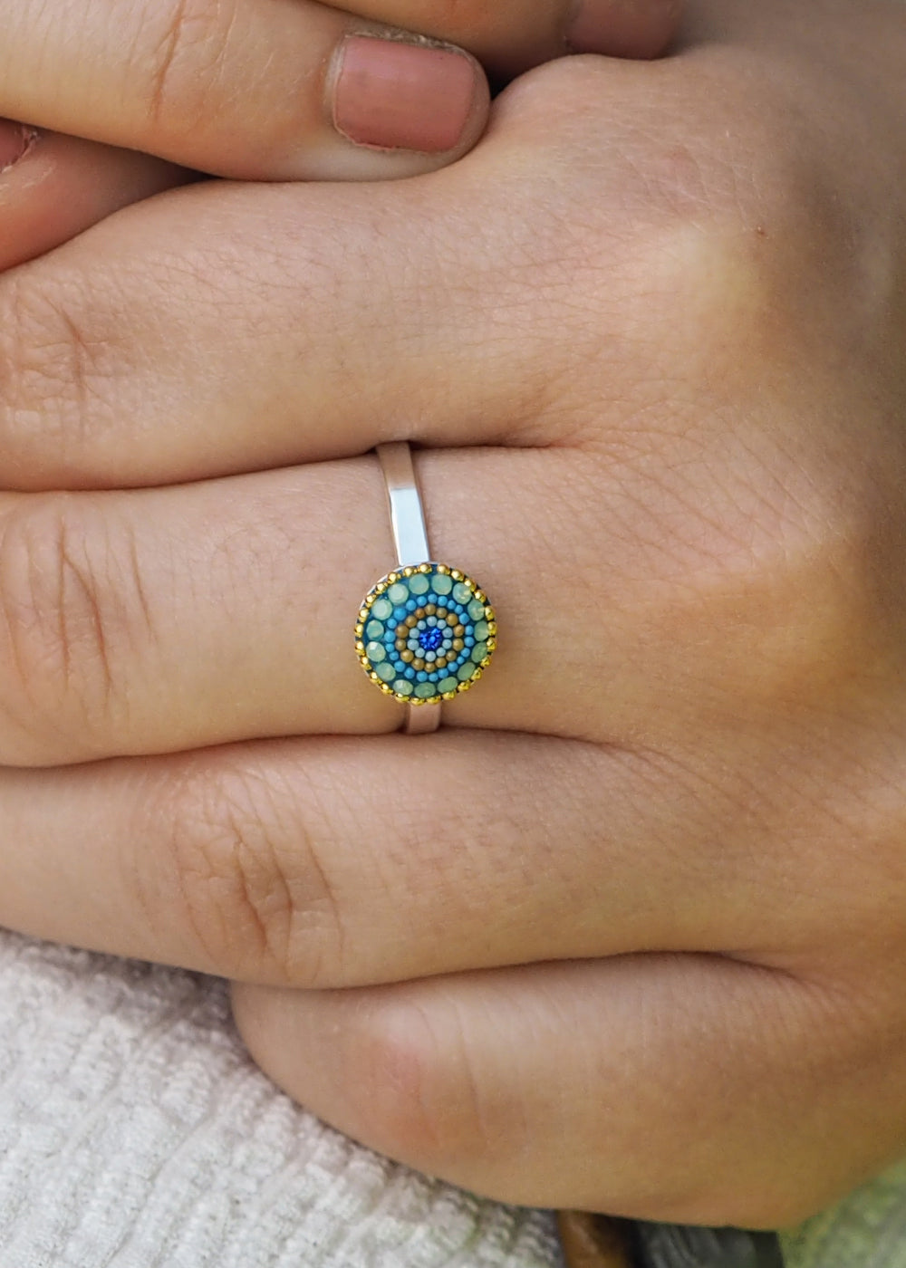 Allegra Amalfi Dream Mini Adjustable Ring