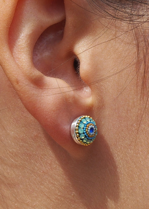 PRE-ORDER Allegra Amalfi Dream Round Stud Earrings