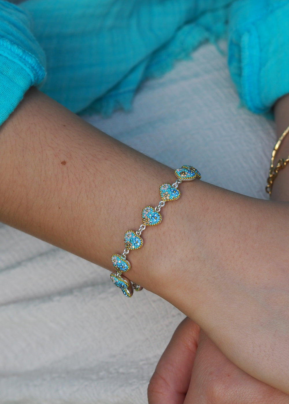 Allegra Heart Daisy Dream Bracelet