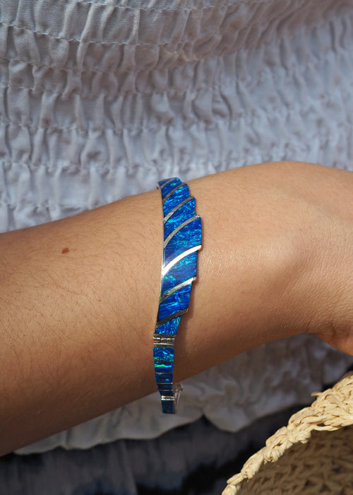 Flinder Guinevere Blue Bracelet