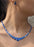 Flinder Guinevere Blue Necklace