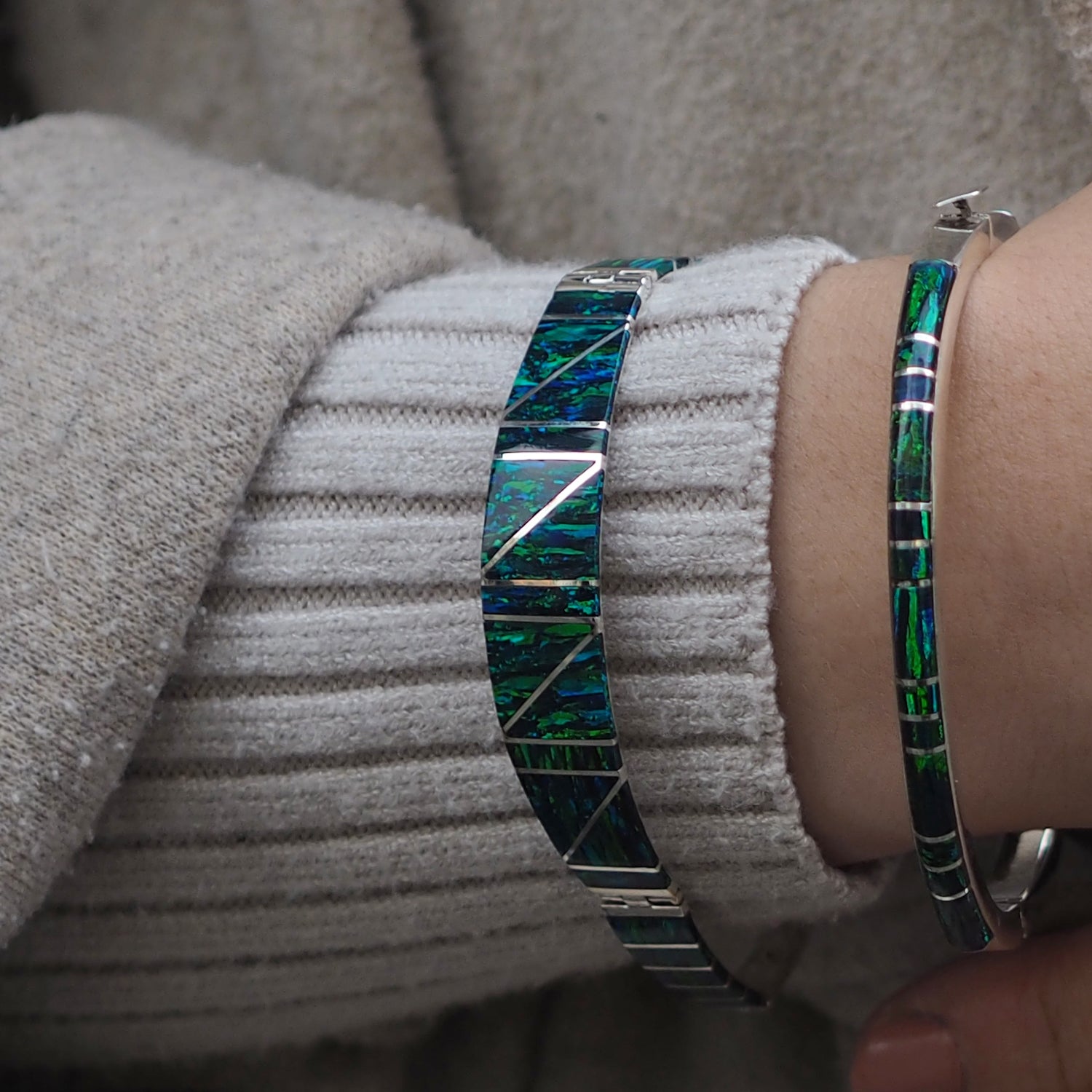 Flinder Nouveau Emerald Bracelet