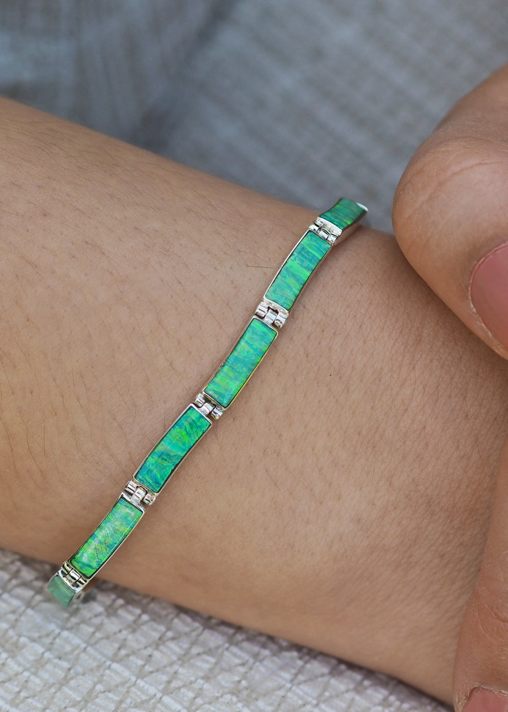 Flinder Green Drift Bracelet