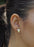 Foresta Tiny Taro Leaf Stud Earrings