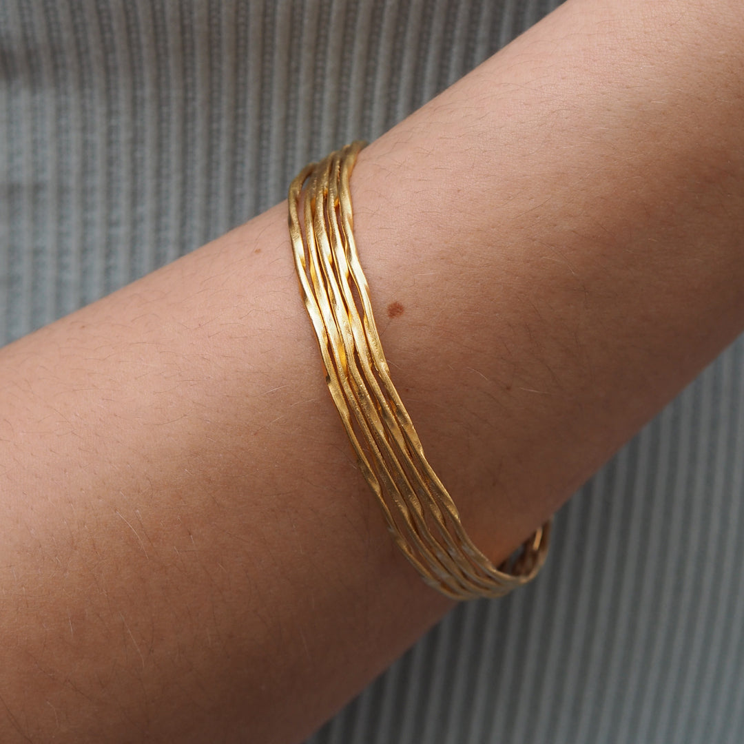 Lattice Cuff Gold