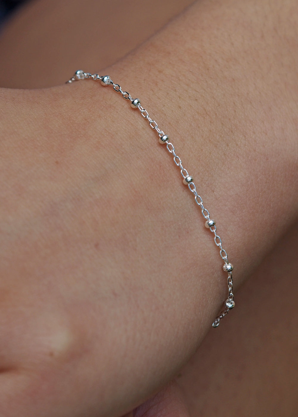 Lotty Sterling Silver 17.5cm Bracelet