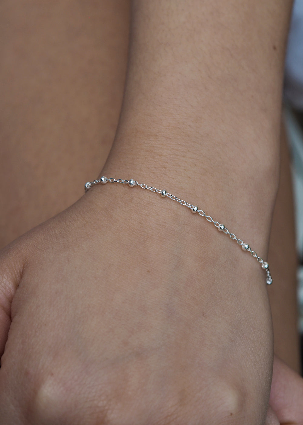 Lotty Sterling Silver 17.5cm Bracelet