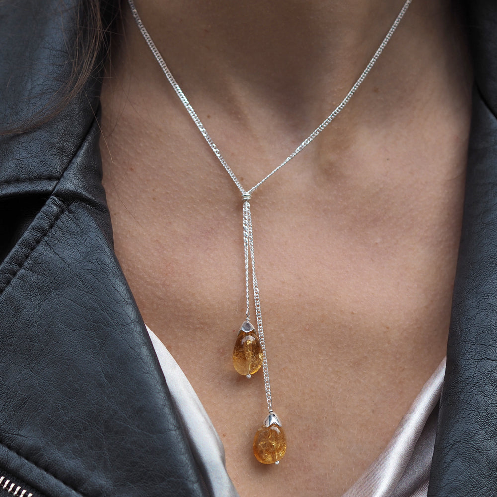 Lilith Citrine Necklace