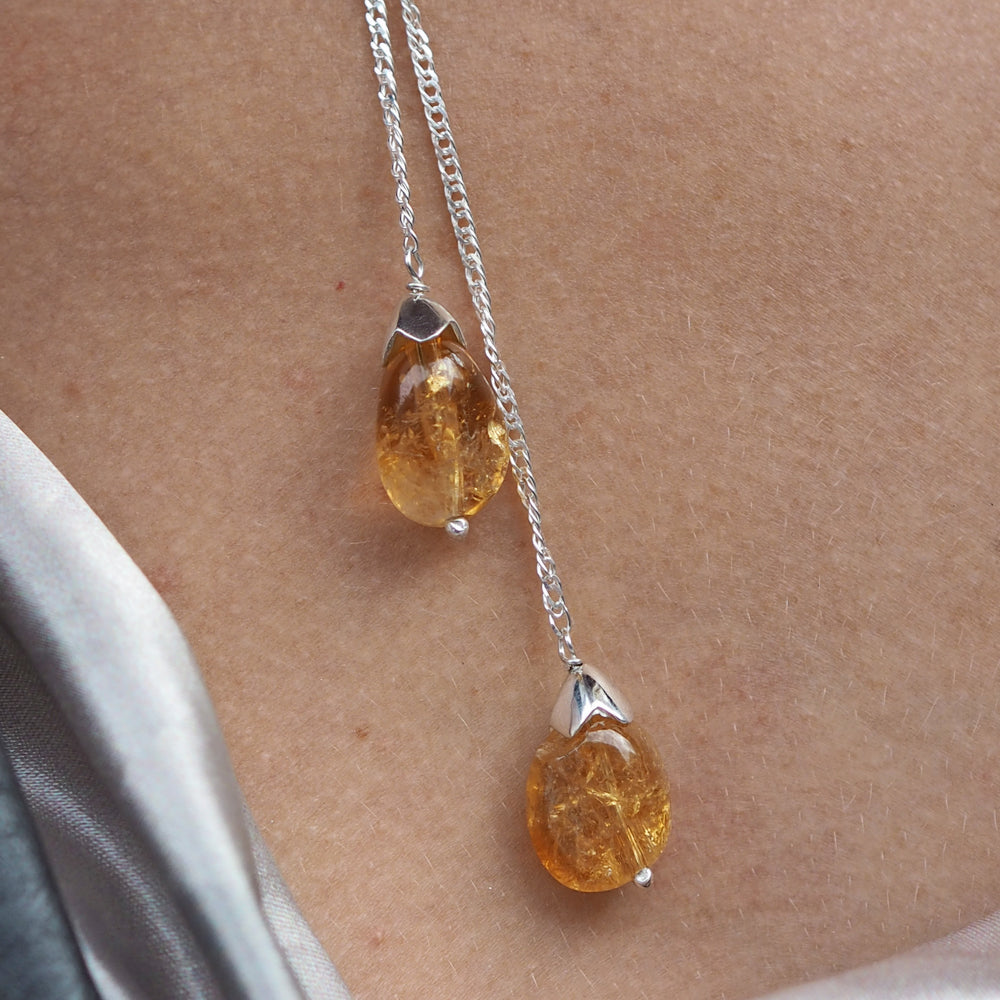 Lilith Citrine Necklace