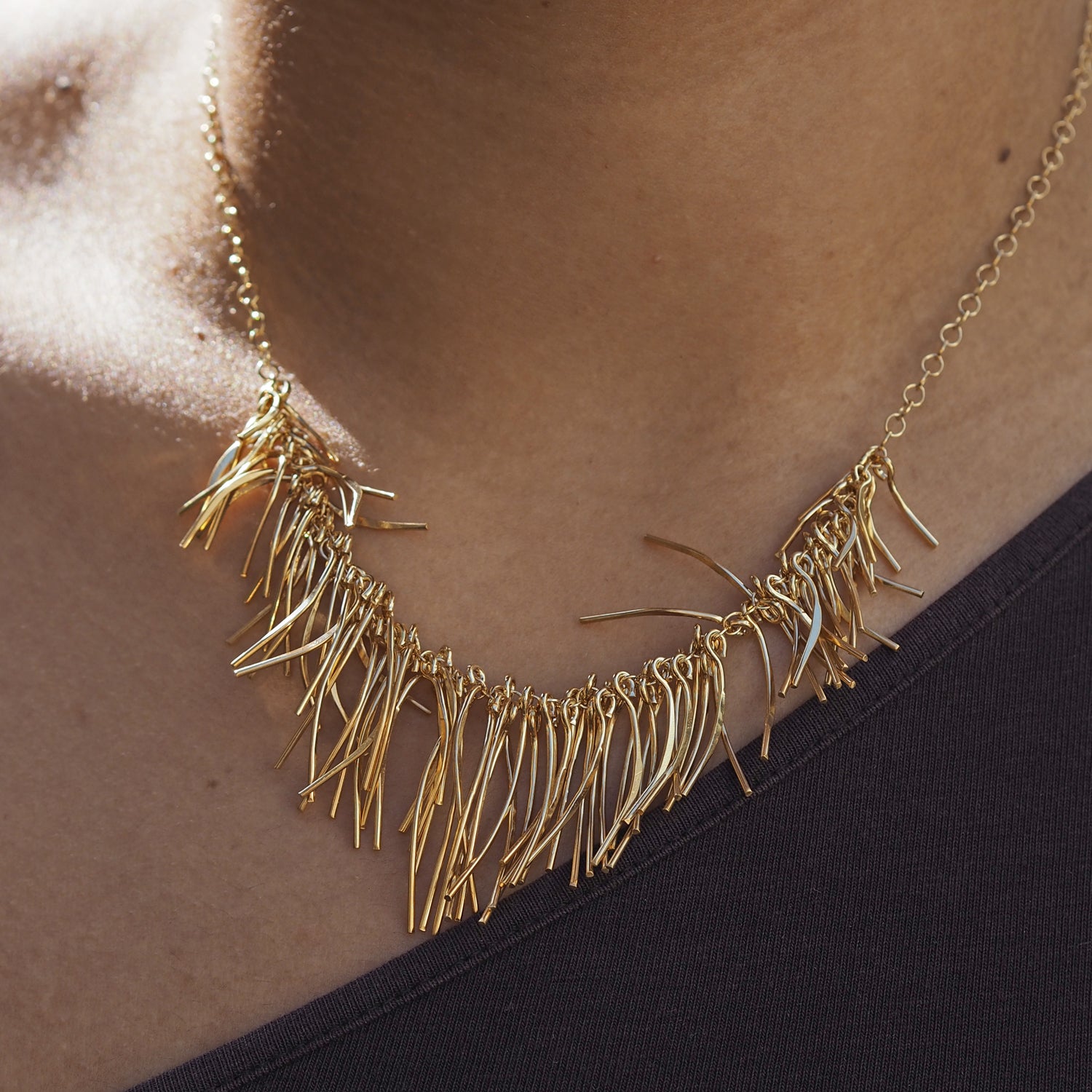 Foresta Rain Gold Necklace