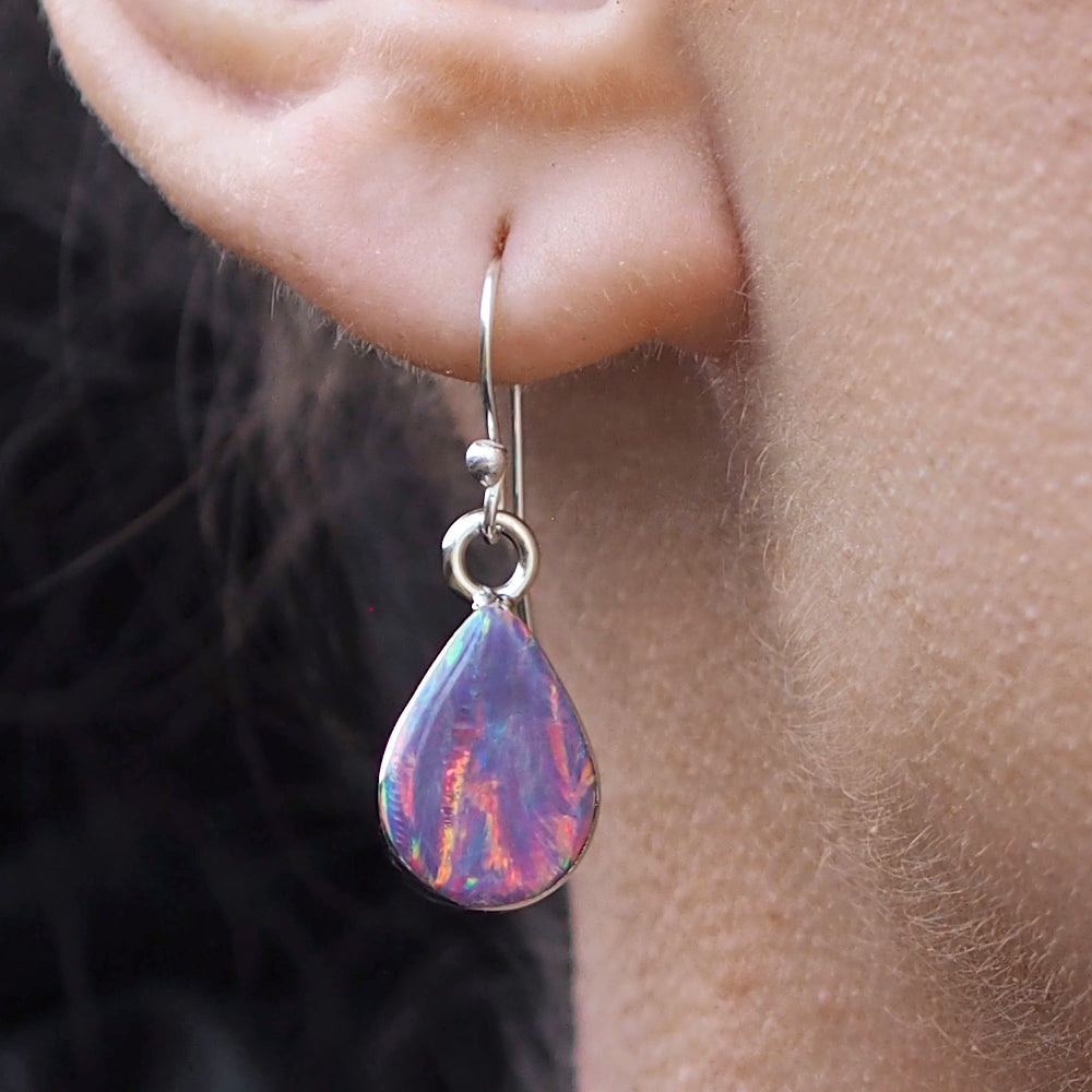 Flinder Lavender Renoir Drop Earrings