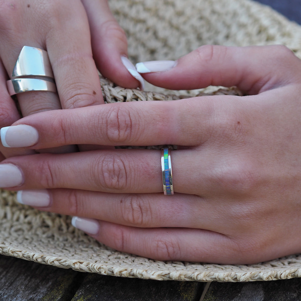 Flinder Lavender Opal Ring