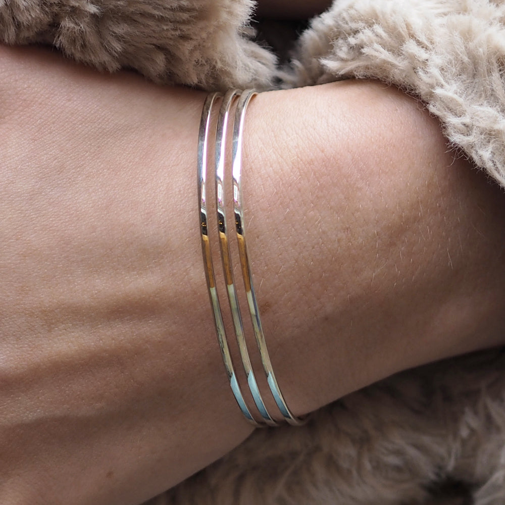 Trio Sterling Silver Cuff