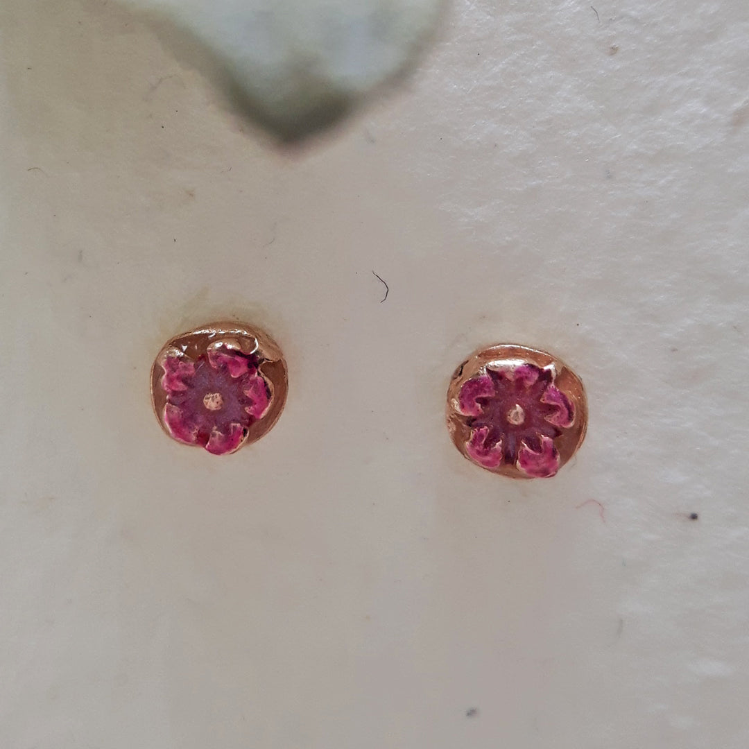 Barbara Haas Fiorellina Rose Au Round Studs A