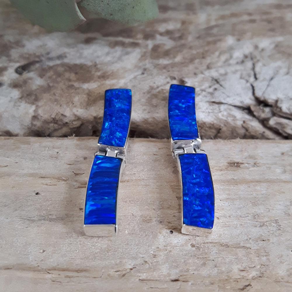 Flinder Blue Drift Stud Earrings