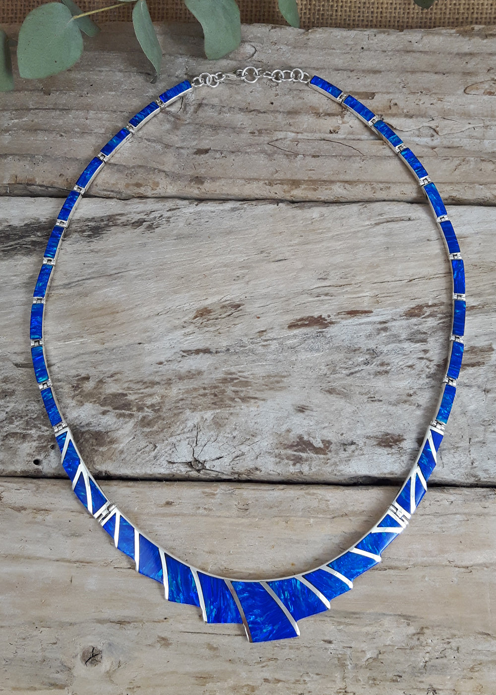 Flinder Guinevere Blue Necklace