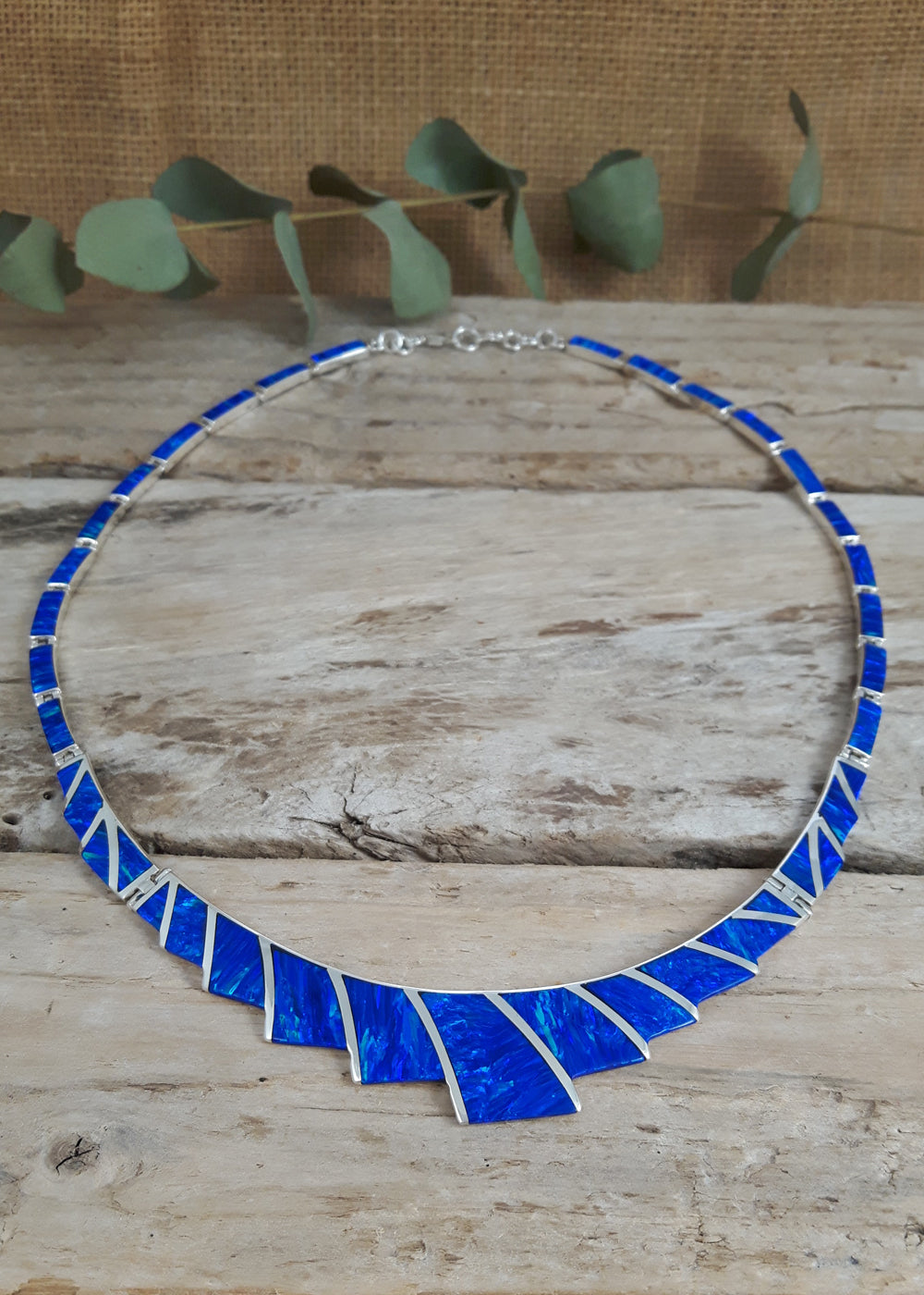 Flinder Guinevere Blue Necklace