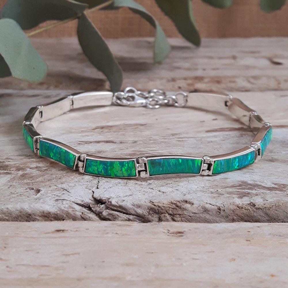 Flinder Green Drift Bracelet