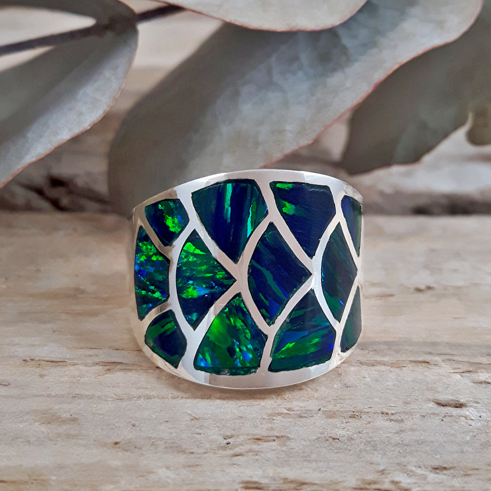 Flinder Guinevere Emerald Ring