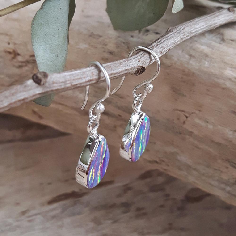 Flinder Lavender Renoir Drop Earrings