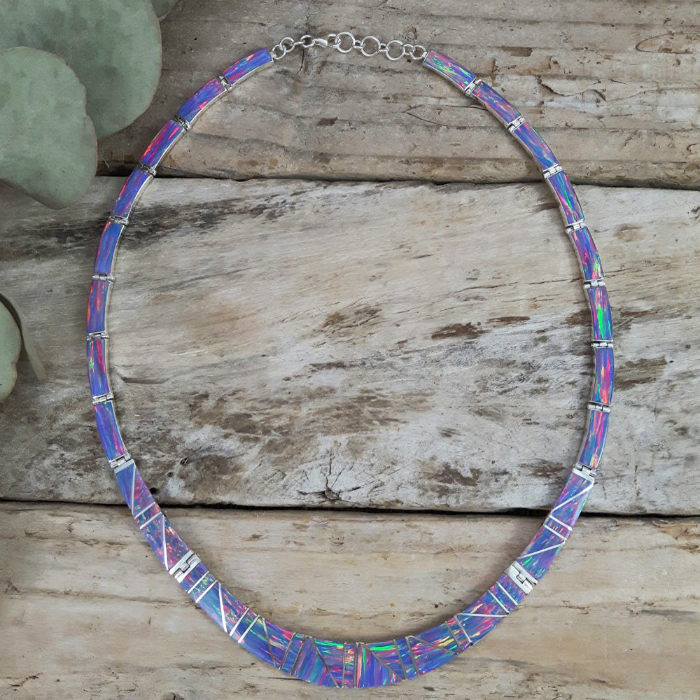 Flinder Nouveau Lavender Necklace