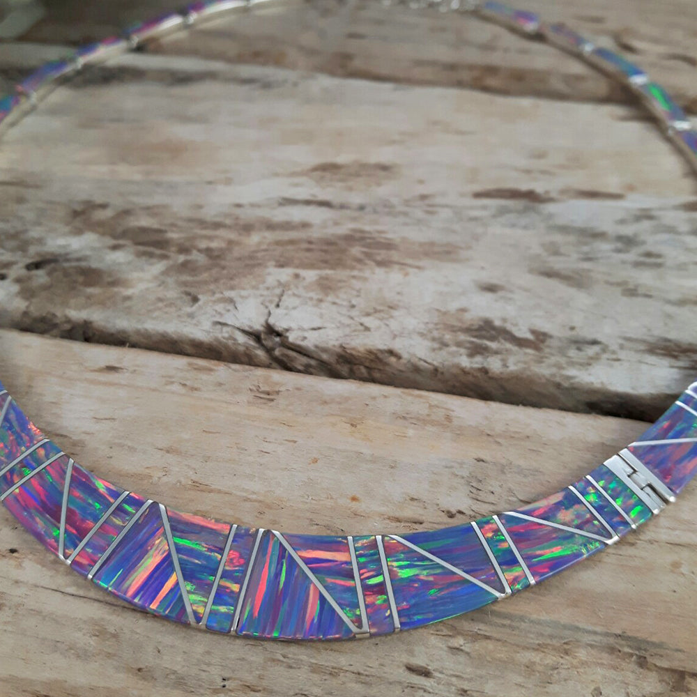 Flinder Nouveau Lavender Necklace