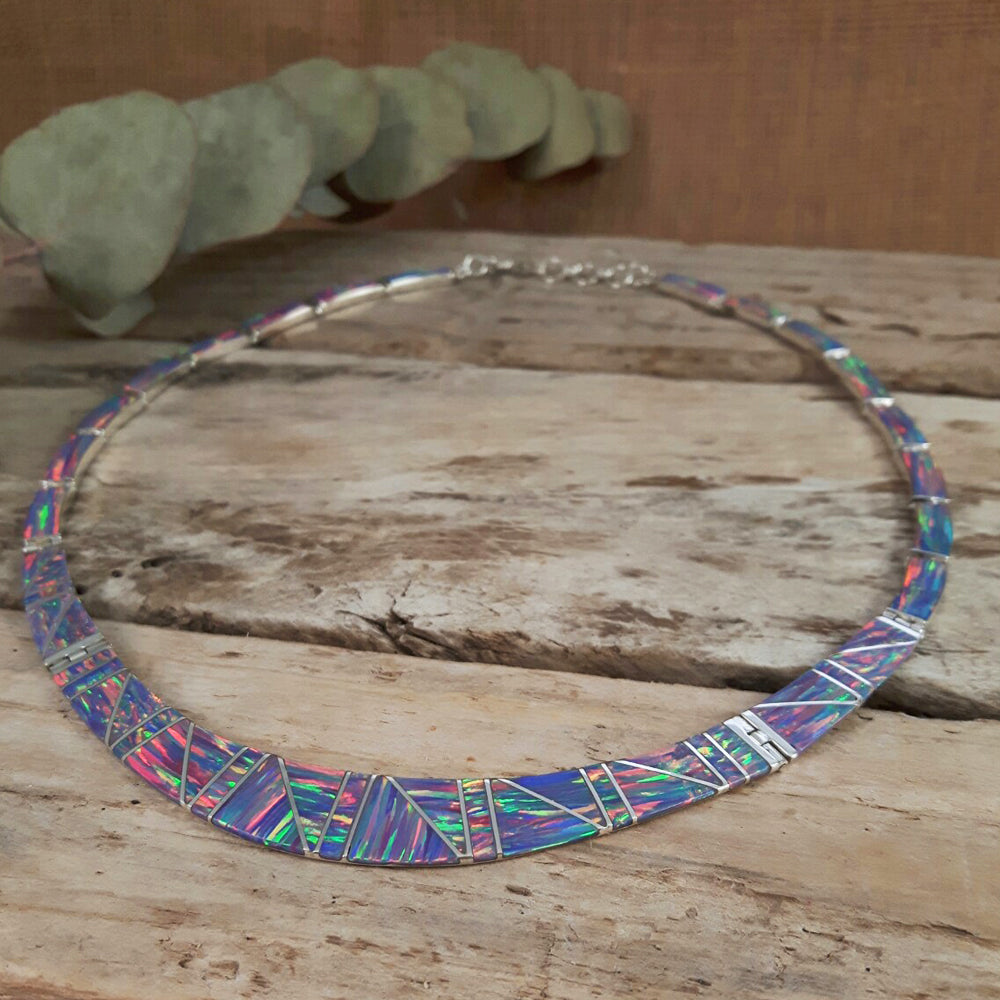 Flinder Nouveau Lavender Necklace