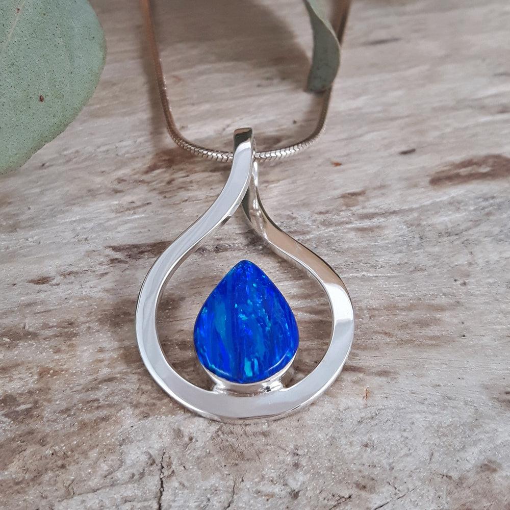 Flinder Blue Renoir Pendant